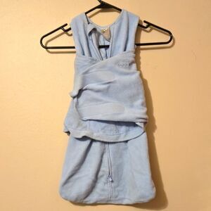 Halo Sleepsack Swaddle Light Blue Baby Sleep Sack Wearable Blanket Size S P